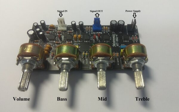 MT-3EQ Tone Control Stage with Volume and Precision Bass,Mid,Treble - Image 2