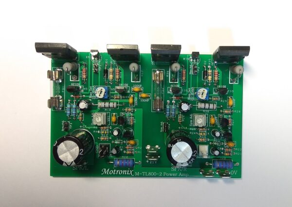M-TL800-2 Stereo Power Amplifier 70's style design with Great sound - Image 2