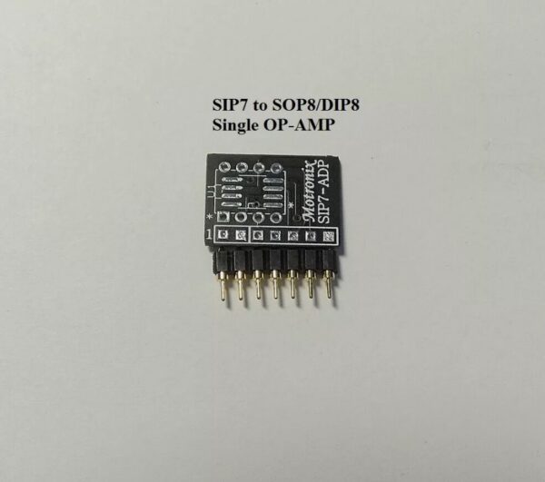 5Pcs Pack DIP/SOP IC to SIP Adapter PCB. DIP8 to SIP7 or DIP8/SOP8 to SIP8 or TA7136AP ADP - Image 3