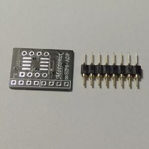 5Pcs Pack DIP/SOP IC to SIP Adapter PCB. DIP8 to SIP7 or DIP8/SOP8 to SIP8 or TA7136AP ADP