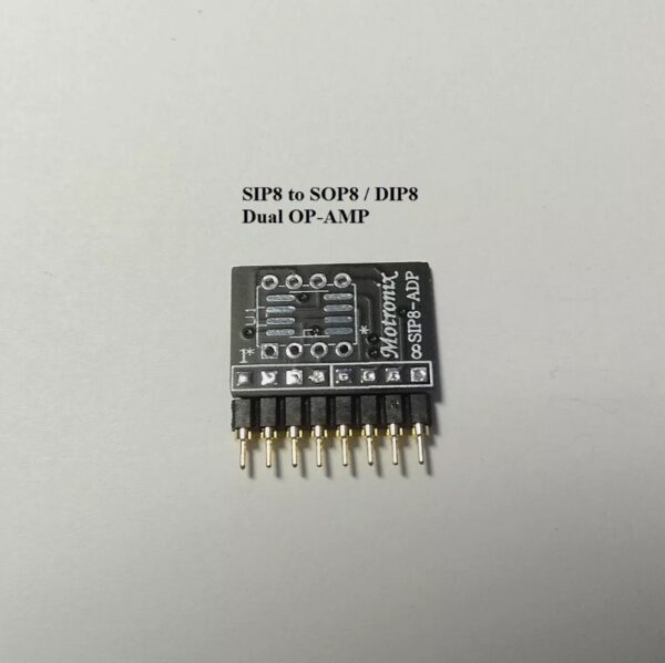 5Pcs Pack DIP/SOP IC to SIP Adapter PCB. DIP8 to SIP7 or DIP8/SOP8 to SIP8 or TA7136AP ADP - Image 4