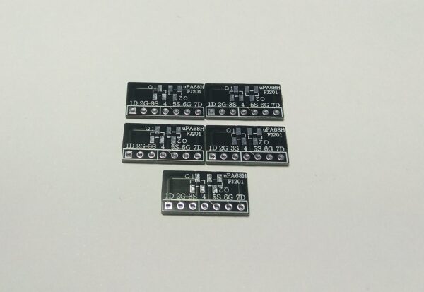 uPA86H Dual SOT23 JFET Adapter PCB - Image 2