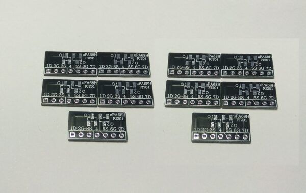 uPA86H Dual SOT23 JFET Adapter PCB - Image 3