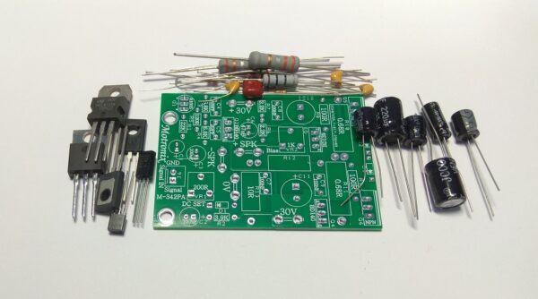 M-342ST Small PCB Great Sound Power Amplifier Class AB 2x35W 8Ω RMS - Image 2