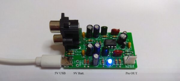 M-PHUSB 5V USB Power Phono Pre Amplifier MM RIAA Low Noise - Image 4