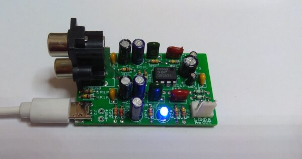 M-PHUSB 5V USB Power Phono Pre Amplifier MM RIAA Low Noise