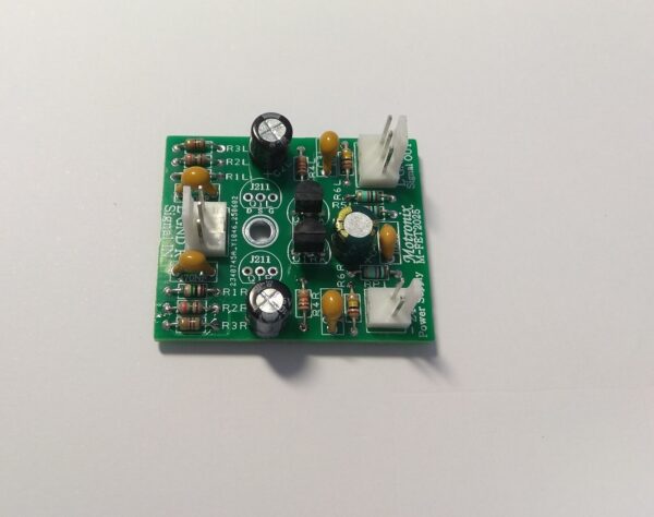 M-FET2025 Stereo Low Noise J-FET Audio Signal Buffer - Image 4
