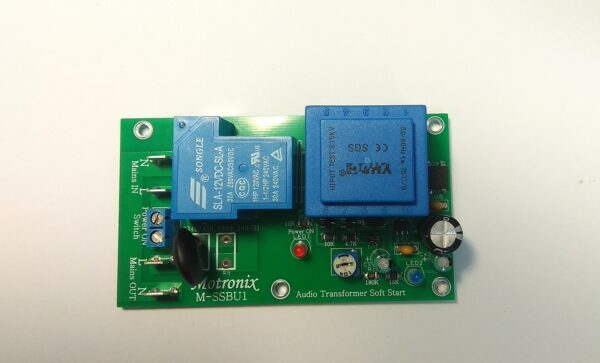 M-SSBU1 Soft Start for Power Amplifier/Toroidal Transformer Small size PCB