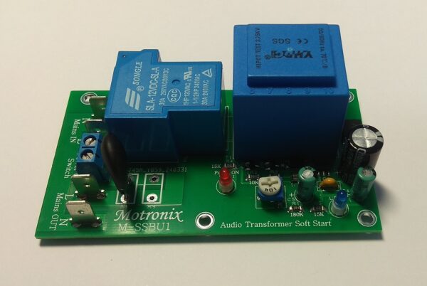 M-SSBU1 Soft Start for Power Amplifier/Toroidal Transformer Small size PCB - Image 2