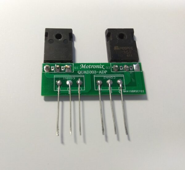 Quad 303 Power Transistors adapter PCB for test - Image 3