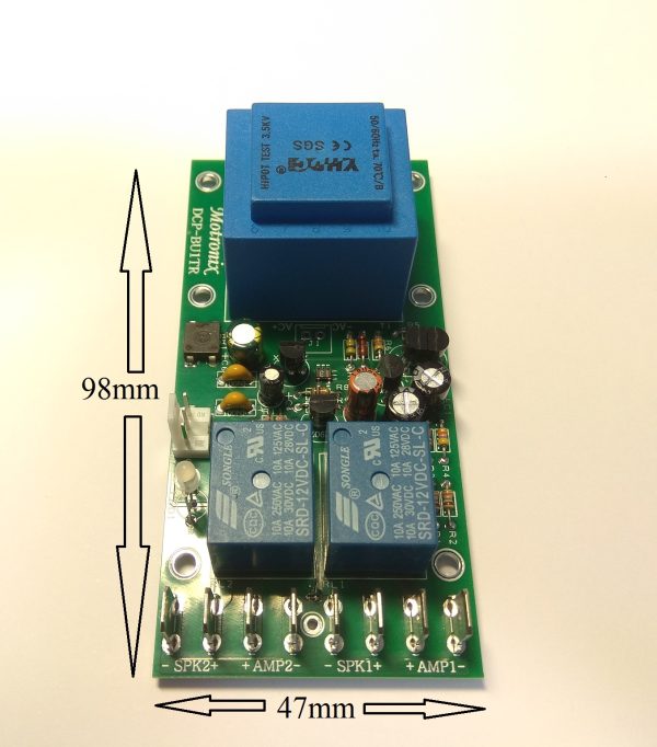 DCP-BU1TR Speaker Dual Mono Speaker Protection & Turn On Delay For Amplifier - Image 6