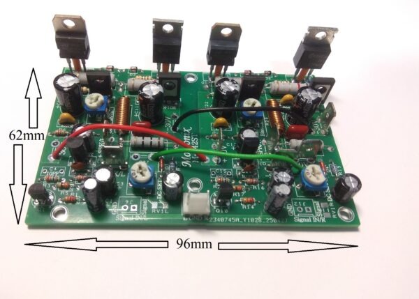 M-342ST Small PCB Great Sound Power Amplifier Class AB 2x35W 8Ω RMS - Image 5