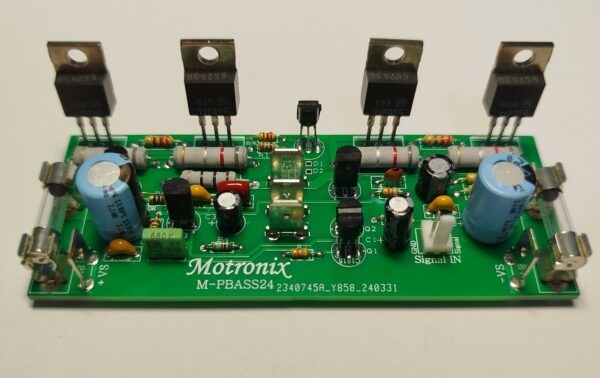 M-PBASS24 Quasi complementary Power Amplifier 50W @ 8Ohm