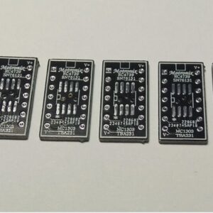 RC4739 uA739 MC1303 SN76131 Replacement IC Adapter PCB DIP14 to SO-8