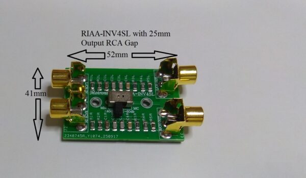 RIAA-INV4SL RIAA Inverse Filter for testing & To calibrate RIAA Pre Amp - Image 8