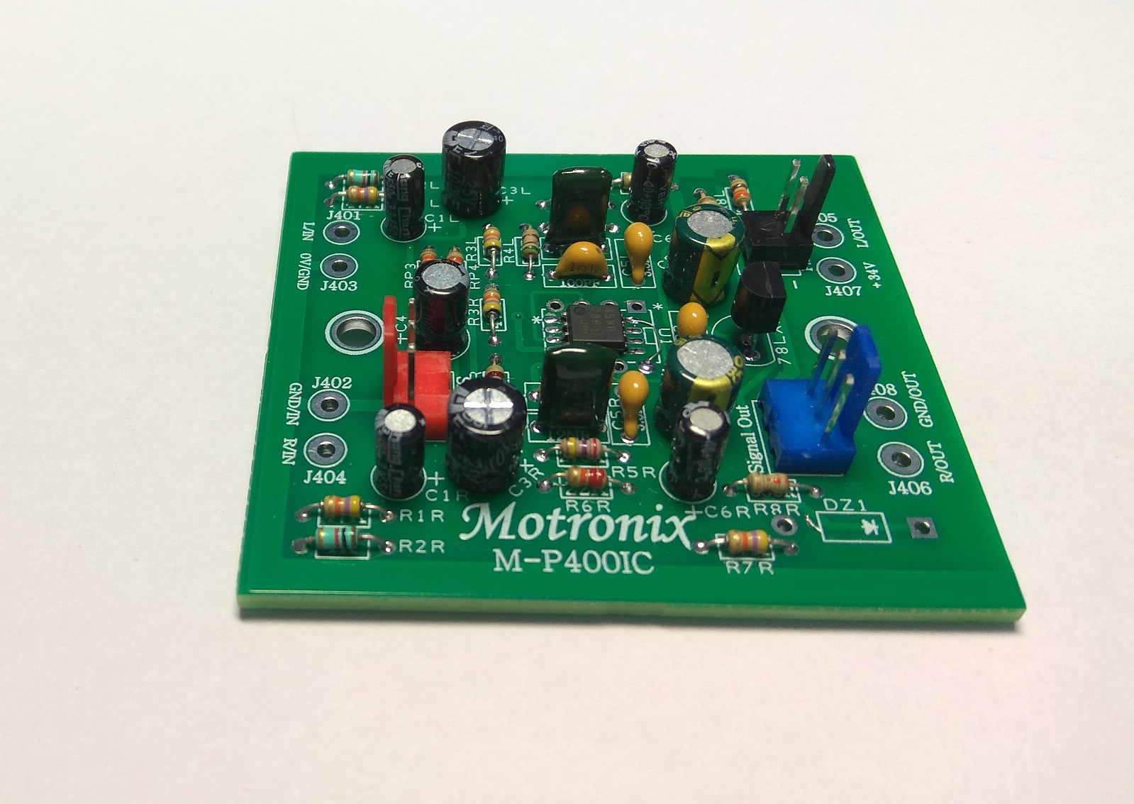 M-P400PH/IC Marantz 2215B,2216,2216B,2200 New P400 Phono Preamp PCB - Image 7