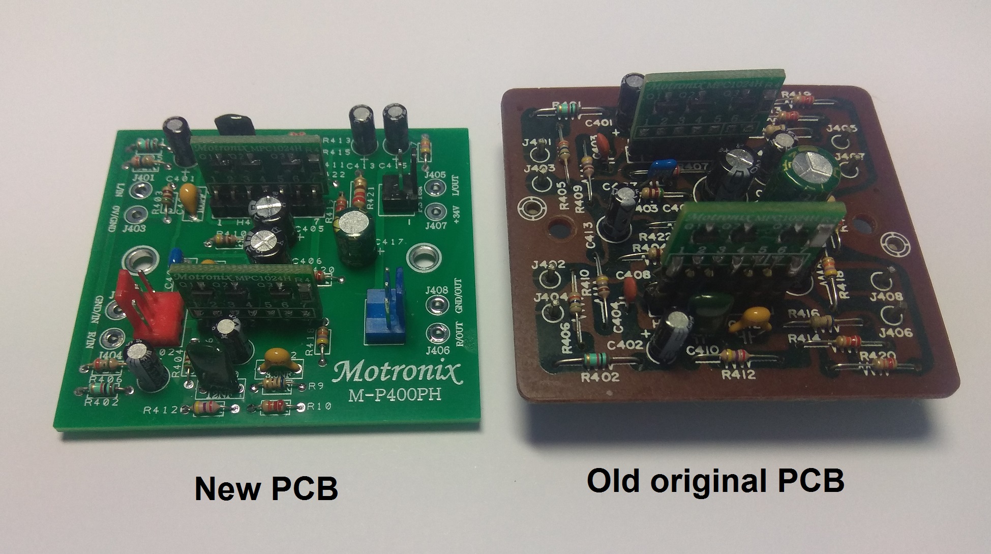 M-P400PH/IC Marantz 2215B,2216,2216B,2200 New P400 Phono Preamp PCB - Image 5